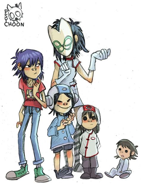 lots of noodle s gorillaz art gorillaz gorillaz noodle