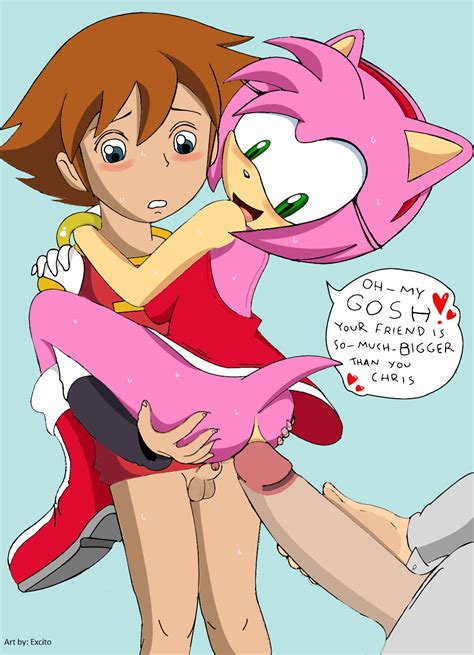 image 1554069 amy rose chris thorndyke sonic team sonic x excito