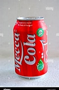 Résultat d’image pour soda Mecca Cola. Taille: 120 x 185. Source: www.alamy.com