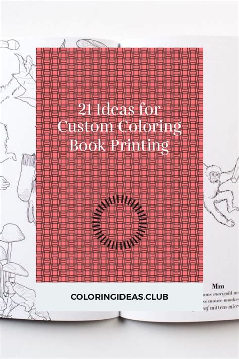 ideas  custom coloring book printing coloring books book print