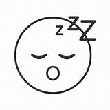 Sleepy Tired Zzz Exhausted Iconfinder Smileys sketch template