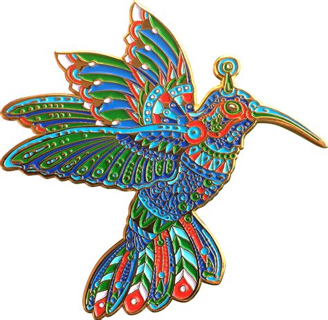 emek x bioworkz hummingbird pin v 2 edition of 100