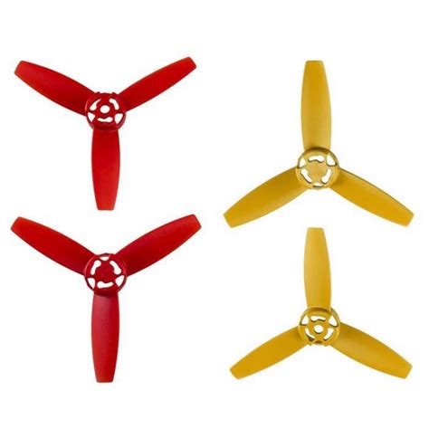 helices pour parrot ardrone  jaunerouge achat vente helice pour drone cdiscount