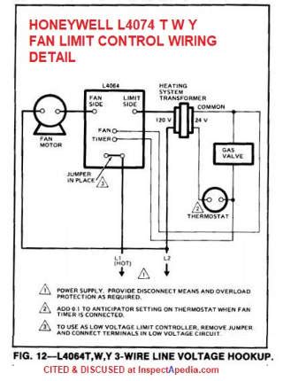 honeywell fan limit switch manual