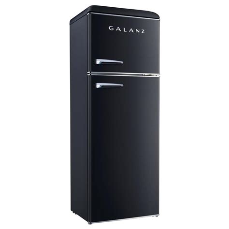 galanz glrtbkefr retro refrigerator  cu ft black
