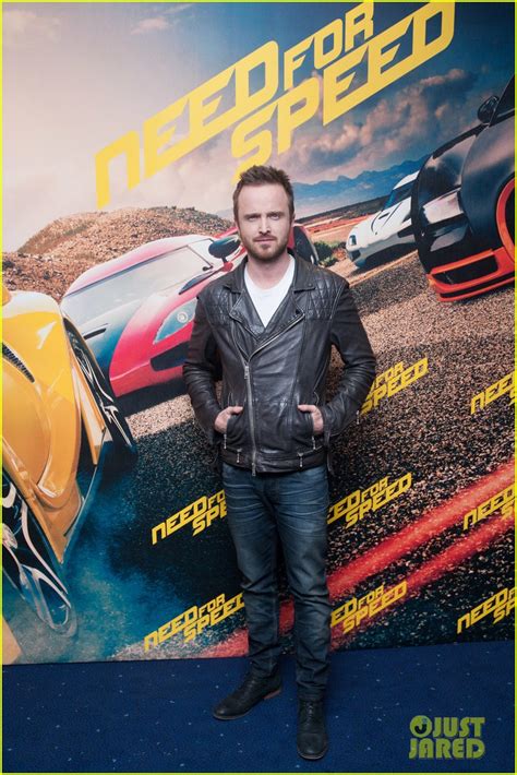 full sized photo of aaron paul dominic cooper need for speed fan