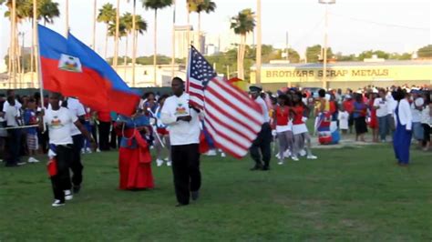 haitian flag day festival marching band festival video