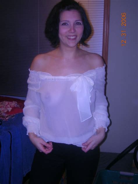 wife public see through top