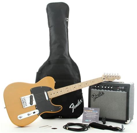 squier affinity telecaster pack brown sunburst long mcquade musical instruments
