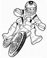 Desenho Onlinecursosgratuitos Motocross sketch template