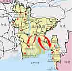孟加拉地理位置 的圖片結果. 大小：150 x 147。資料來源：www.dashangu.com
