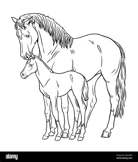 horse paint coloring pages