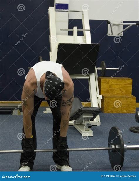 man lifting weights royalty  stock image image