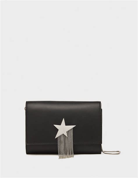 bershka bag  metallic star  fringing bershka bershkacollection newin  clothes