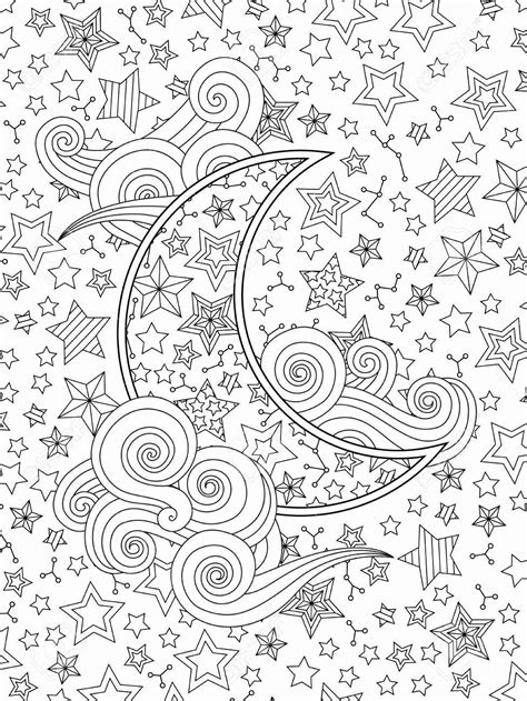 printable star coloring pages  adults freeda qualls coloring pages