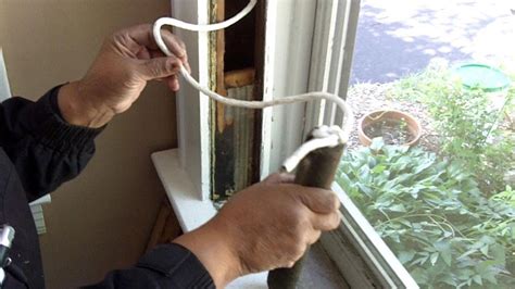replace  sash window cord diy doctor