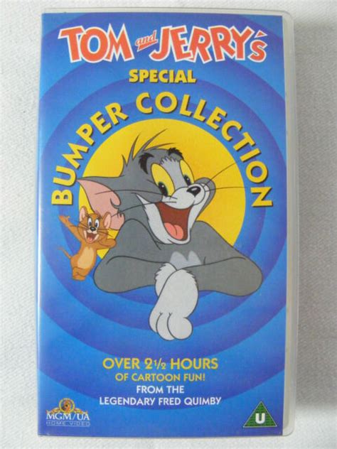tom  jerrys special bumper collection vhsh   sale  ebay