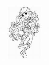 Coloring Pages Moxie Girls Girlz Printable sketch template