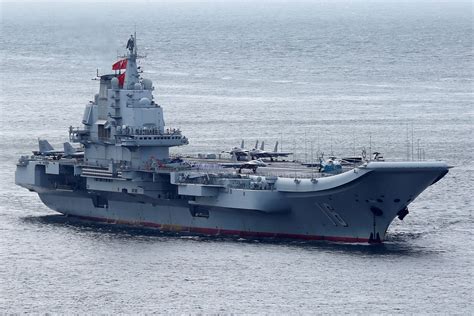 China S Aircraft Carrier Just Led A Massive Show Of Force