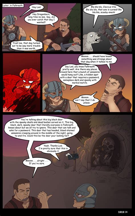 Dragonborn And The Dark Brotherhood 14 By Markydaysaid