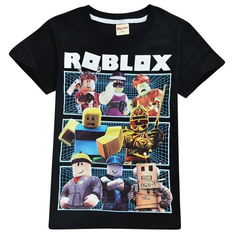 roblox boys  shirt cartoon red nose day stardust game childr