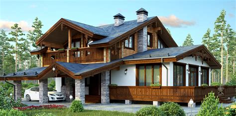 roof   style  chalet    design   roof