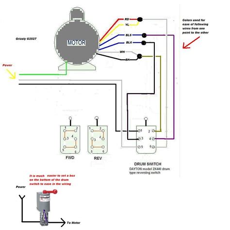 dayton  hp motor wiring diagram
