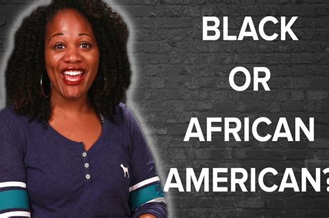 do you prefer to be called black or african american