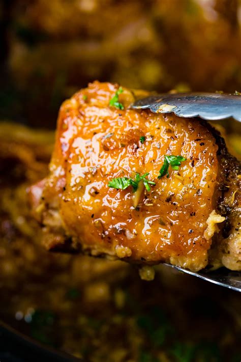 garlicky slow cooker chicken recipe super easy  sweet basil