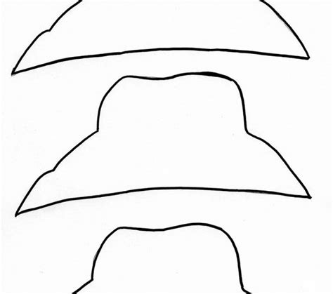 printable scarecrow hat printable templates