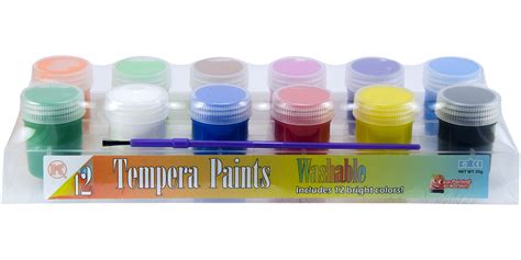 tempera paints artline ml  colors stationery