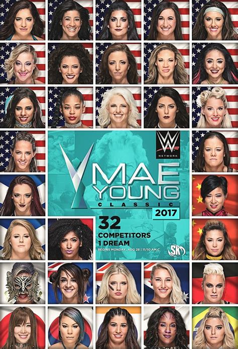 mae young classic participants  years