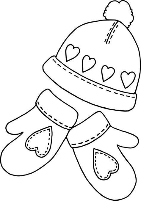 winter hat coloring page thiva hellas