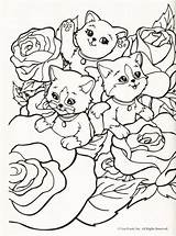 Coloring Kleurplaat Poezen Kleurplaten Schattige Kittens Honden Puppies Tussen Rozen Downloaden 1386 Everfreecoloring Uitprinten Omnilabo sketch template