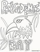 Presidents Coloring Pages Doodle Alley President Eagle sketch template