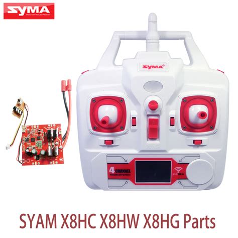 original syma xhg rc drone spare parts pcb circuit board receiver  transmitter remote