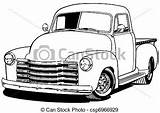 1948 Trucks Old 1952 Pickups Dodge Coches Tekenen Clipground Trocas Lowrider Camion Dibujar Voorbeeldsjabloon sketch template
