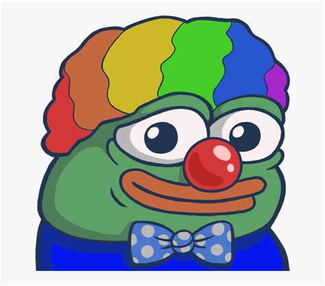 clown emote twitch hd png  kindpng