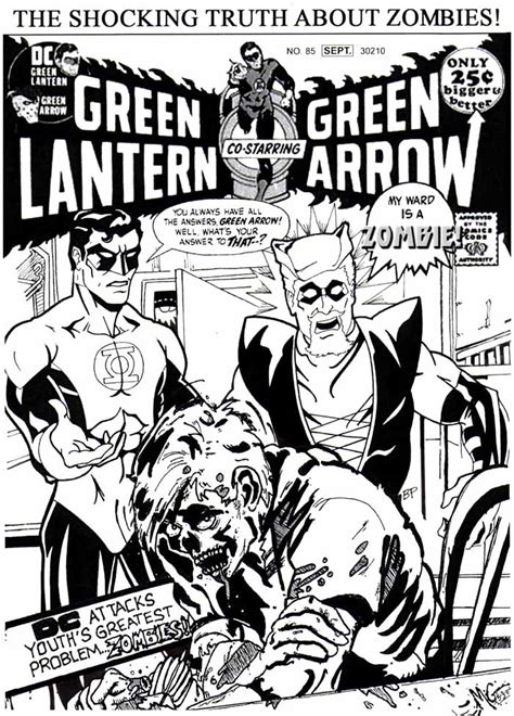 Green Lantern 85 Zombified Comic Art Community