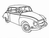 Coloring Pages Old Antique Car Oldsmobile 1956 Preschool Kids Cutlass Color Template sketch template