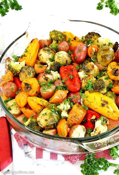 simple roasted mixed vegetables recipe valyas taste  home