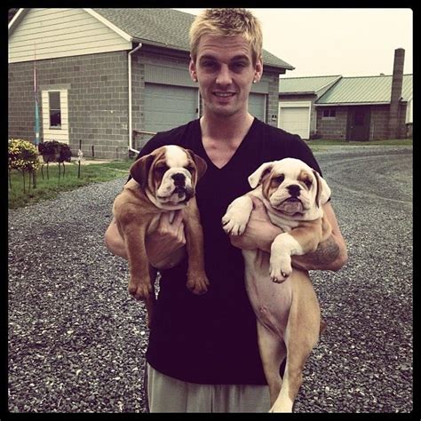 aaron carter we love aaron and puppies perfect pic karlihamm thanks for pinning it aaron