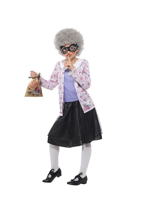 filles gangsta granny costume david walliams world book day déguisement