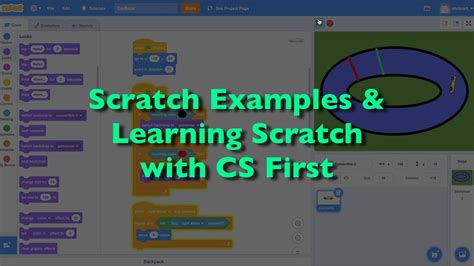 scratch examples  learning scratch  cs  youtube