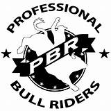Bull Pbr Riding Coloring Pages Stickers Rider Sticker Decals Getdrawings sketch template