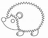 Coloring Hedgehog Activity Printable Pages Angels Cute Little sketch template