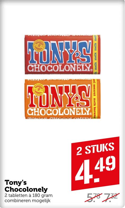 tonys chocolonely aanbieding bij coop