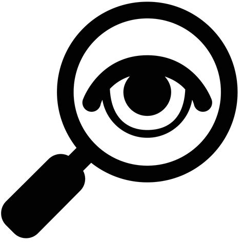 detection icon   icons library