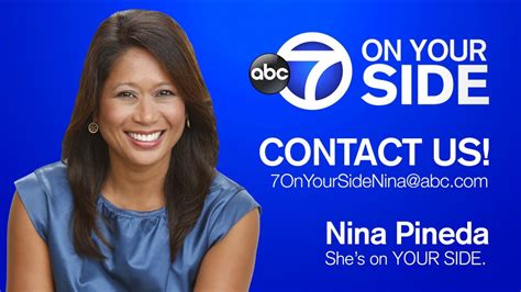 Contact 7 On Your Side And Nina Pineda Abc7 New York