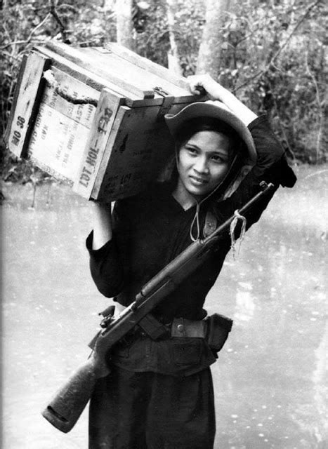 Long Hair Warriors 30 Vintage Photographs Of Female Viet Cong Soldiers